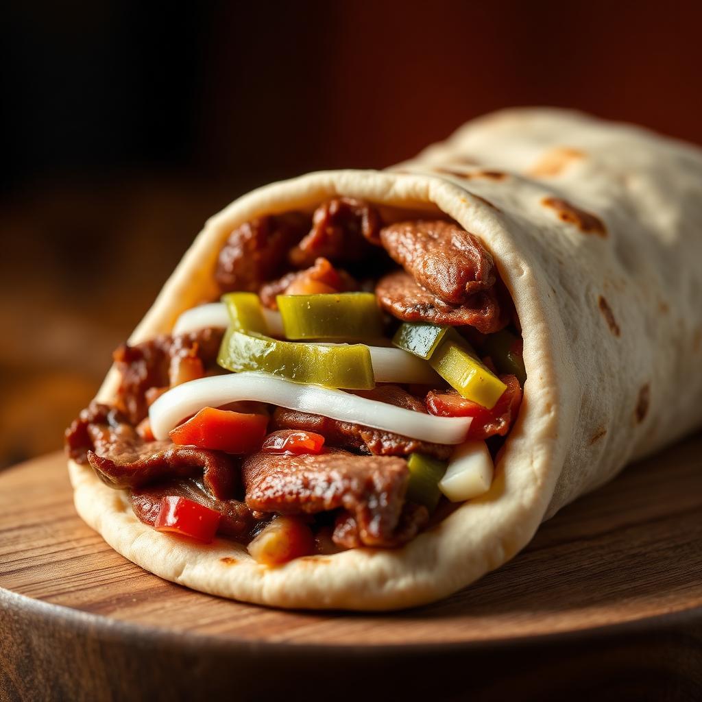 Meat Shawarma at Shekho's Shawarma in Thunder Bay